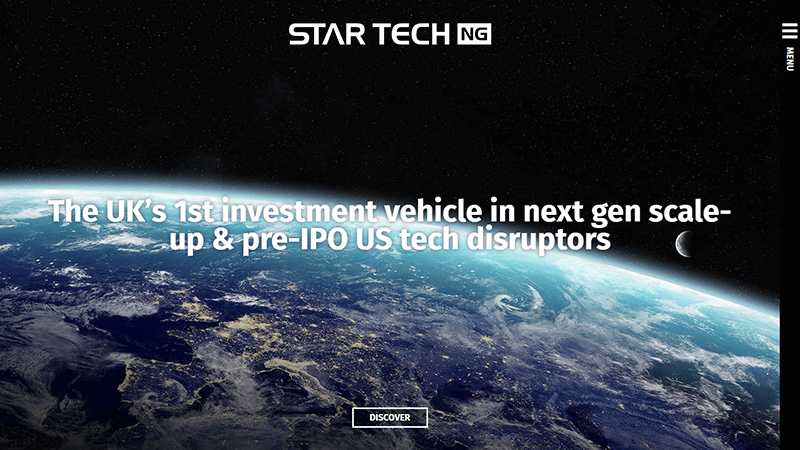 StarTech NG website designed by EQ Creative