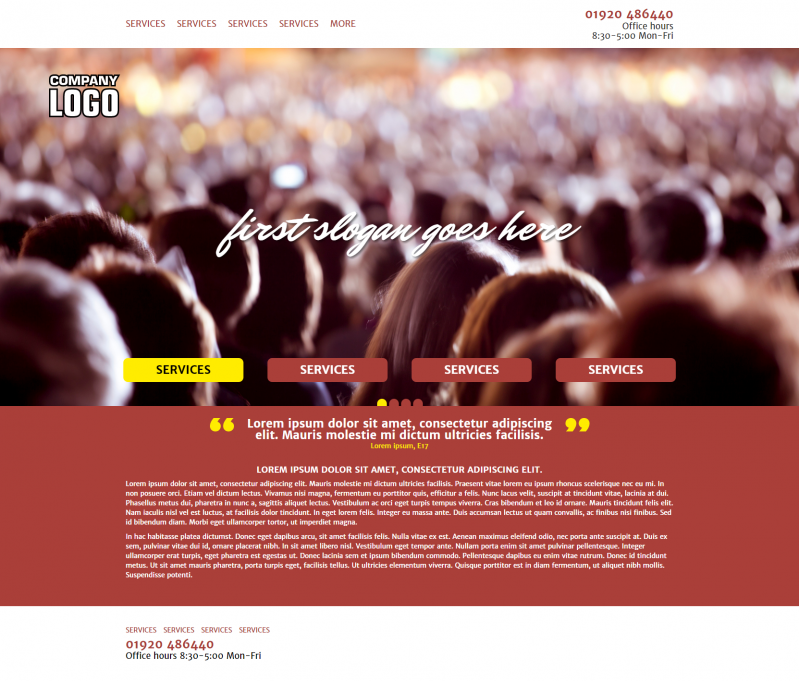 website template