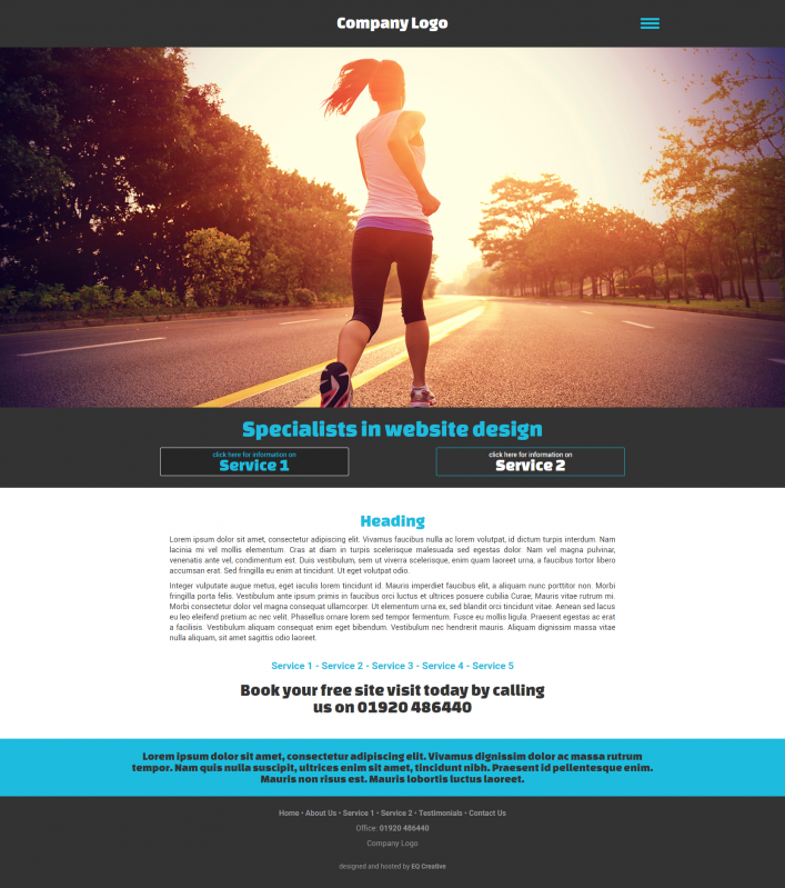 website template