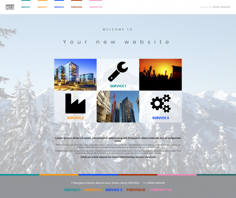 website template